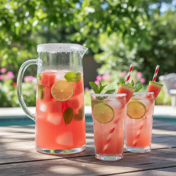 Refreshing Watermelon Agua Fresca recipe