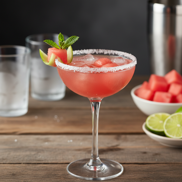 Refreshing Watermelon Bliss Martini recipe