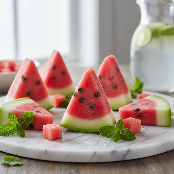 Refreshing Watermelon Gelato Pops recipe