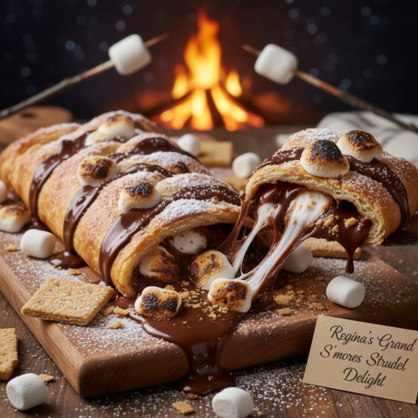 Regina's Grand S'mores Strudel Delight recipe