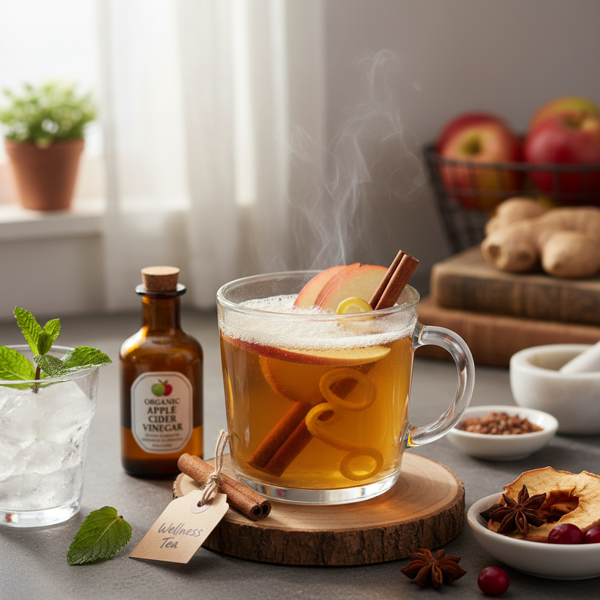 Revitalizing Apple Cider Vinegar Wellness Tea recipe