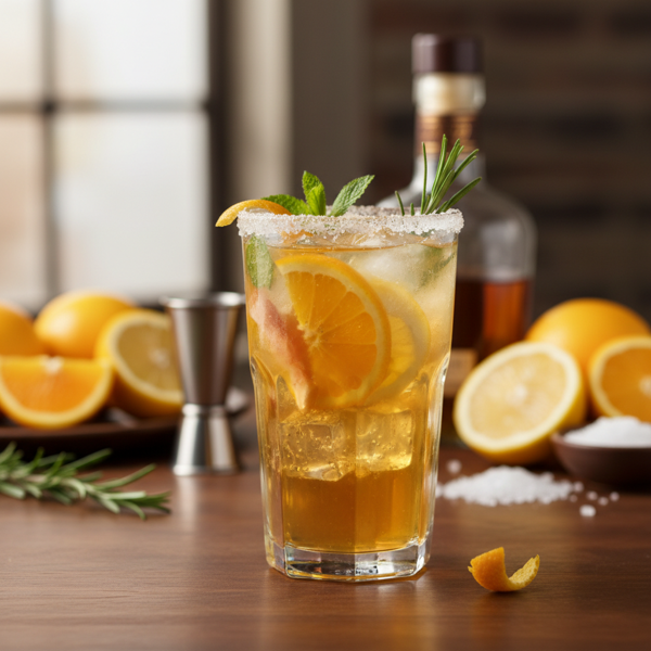 Revitalizing Citrus Whiskey Elixir recipe
