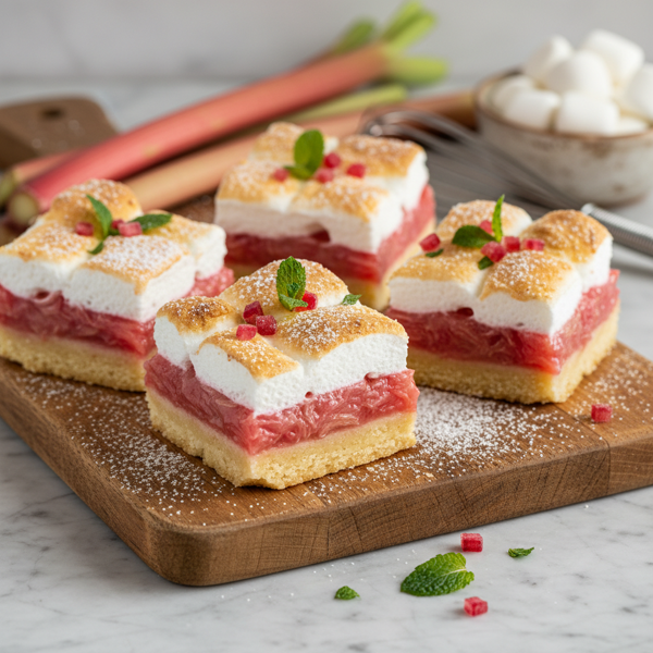 Rhubarb Marshmallow Delights recipe