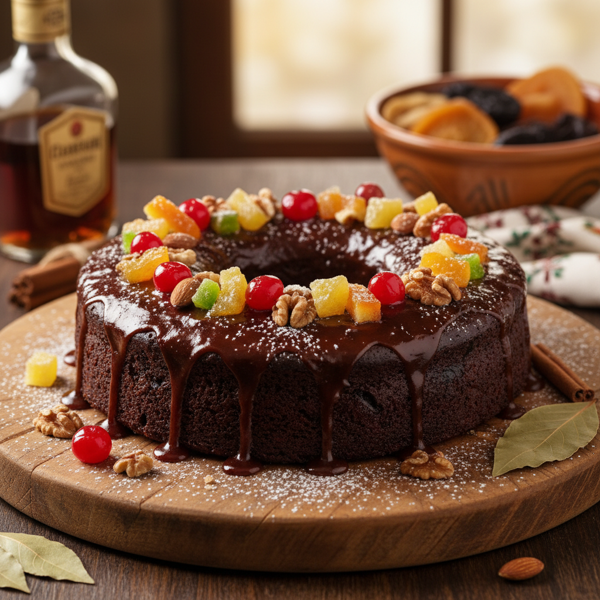 Rich Caribbean Black Cake recipe