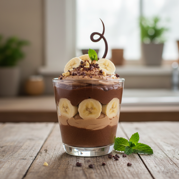 Rich Chocolate Avocado Banana Delight recipe