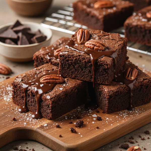 Rich Chocolate Cake Mix Brownies recipe