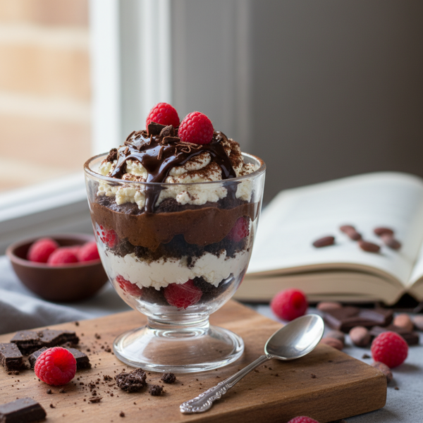 Rich Chocolate Cottage Cheese Delight recipe