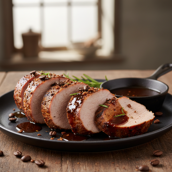 Rich Coffee-Infused Grilled Pork Tenderloin recipe