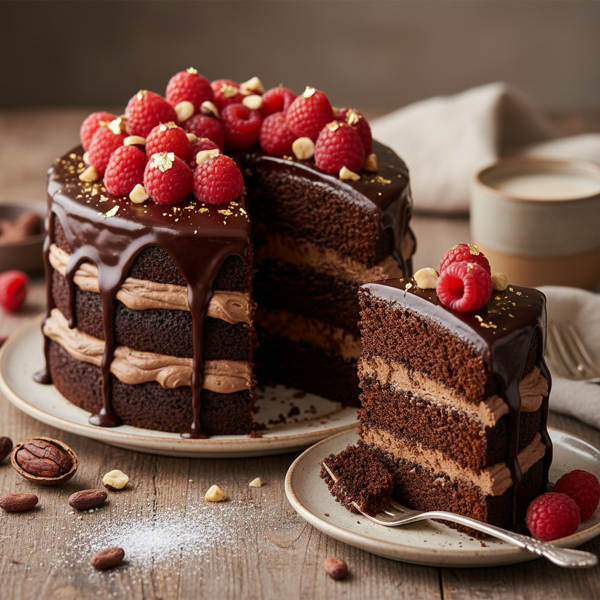 Rich Vegan Chocolate Indulgence Cake recipe