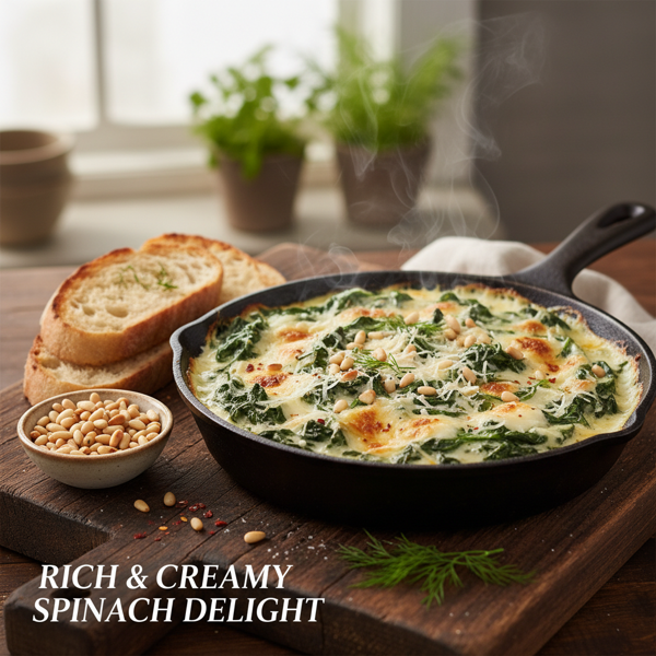 Rich & Creamy Spinach Delight recipe