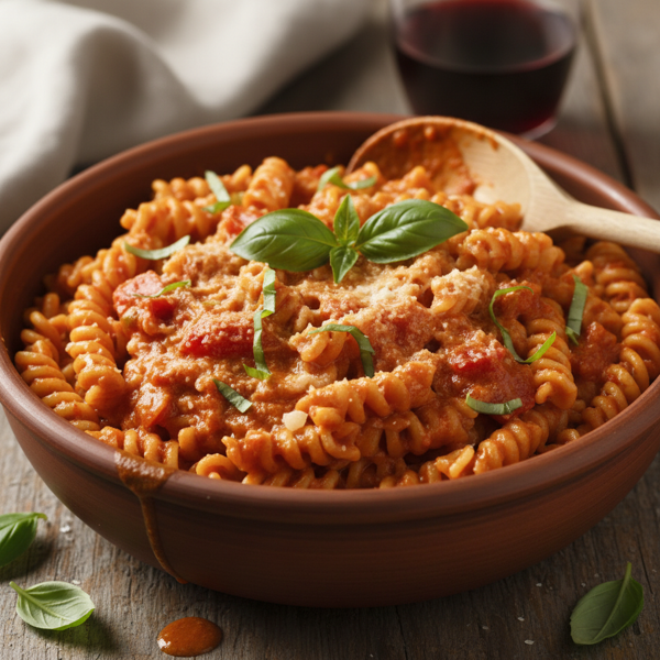 Rich & Creamy Tomato Basil Pasta Sauce recipe