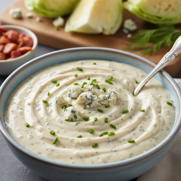 Rich and Creamy Blue Cheese Dressing recipe