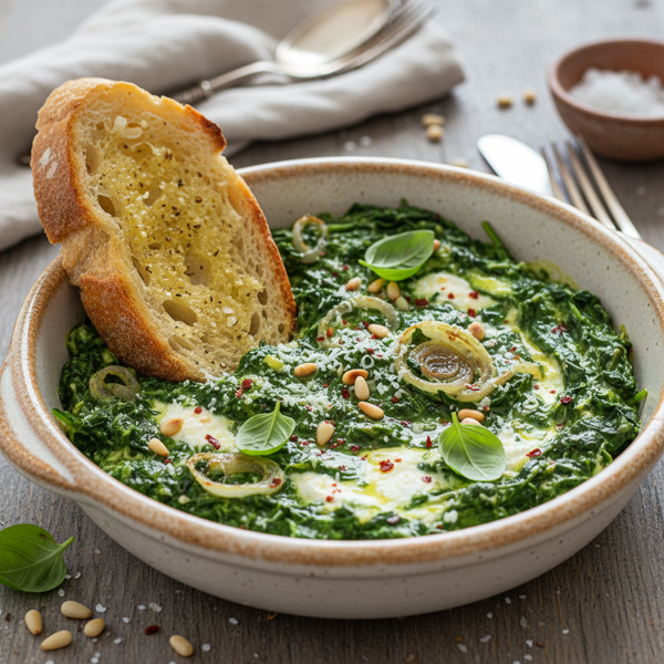 Rich and Creamy Spinach Delight recipe
