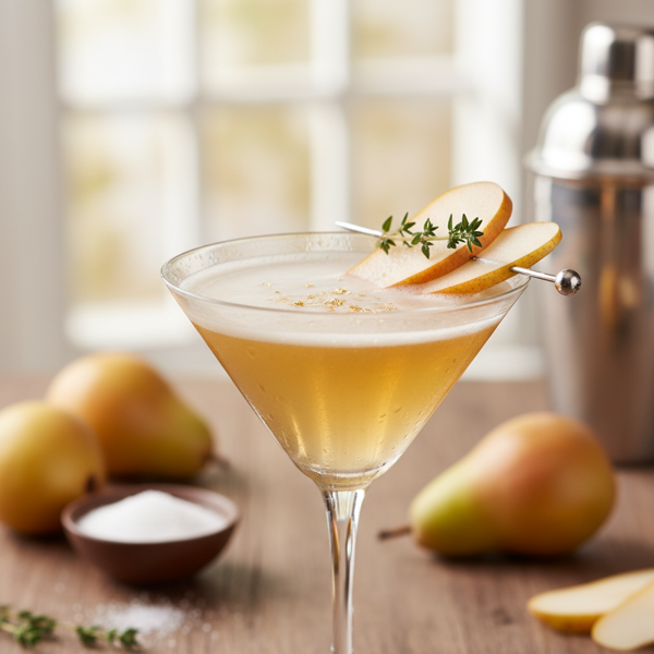 Ripe Pear Bliss Martini recipe