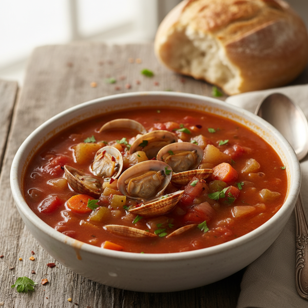 Robust Manhattan Clam Chowder recipe