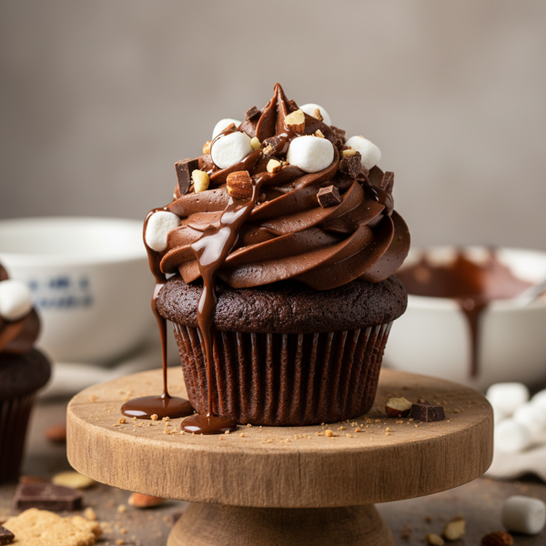 Rocky Road Dreamy Chocolate Frosting recipe