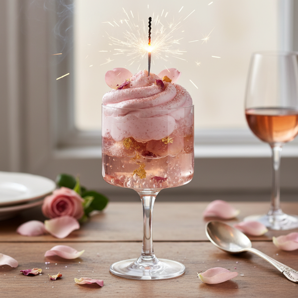 Rose Petal Sparkler recipe
