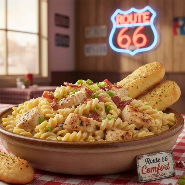 Route 66 Comfort Chicken Alfredo recipe
