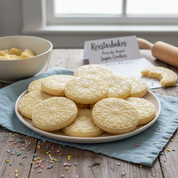 Roxstarbakes Perfectly Shaped Sugar Cookies recipe