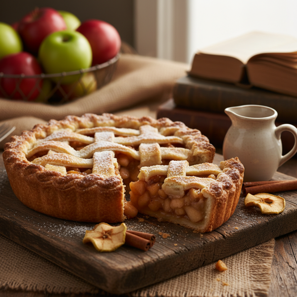 Rustic Apple Cider Delight Pie recipe