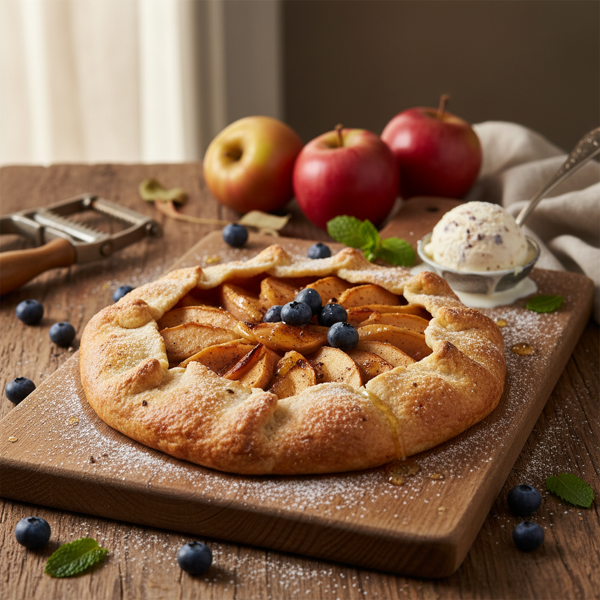 Rustic Apple Crostata Delight recipe