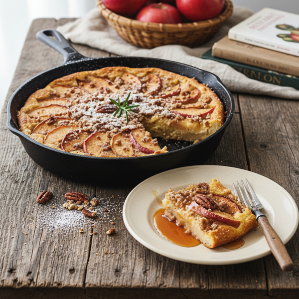 Rustic Apple or Pear Clafouti recipe