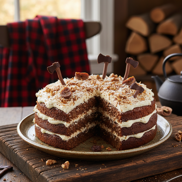 Rustic Australian Lumberjack Cake recipe