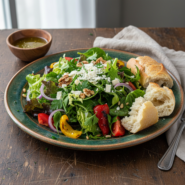 Rustic Basque Green Salad recipe