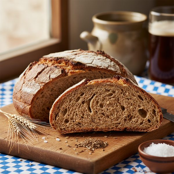 Rustic Bavarian Bauernbrot recipe