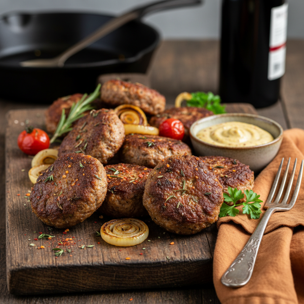 Rustic Boerewors-Style Frikadelle recipe