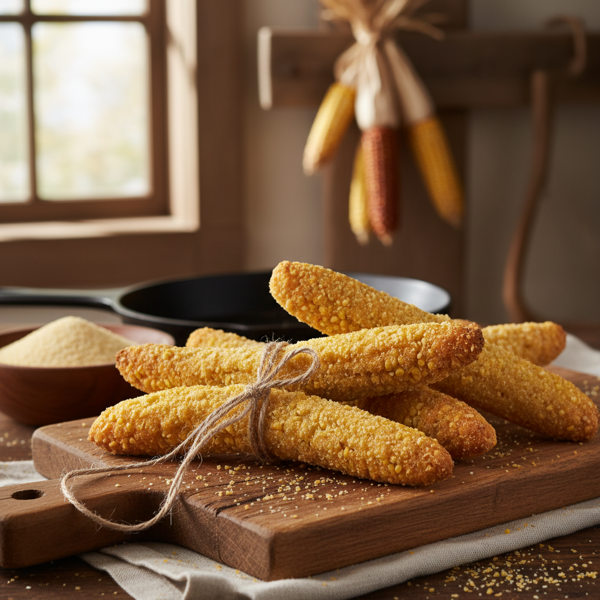 Rustic Colonial Corn Sticks recipe