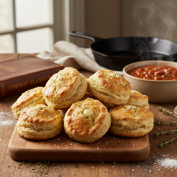 Rustic Cowboy Biscuits recipe