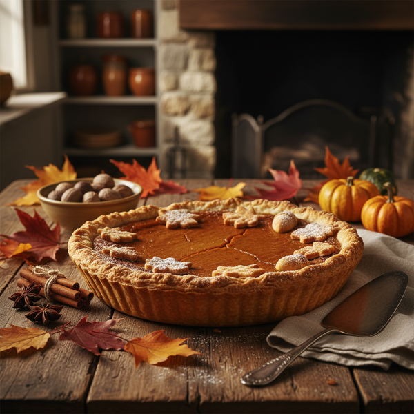 Rustic Harvest Pumpkin Pie recipe