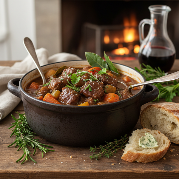 Rustic Herb-Infused Beef Stew recipe