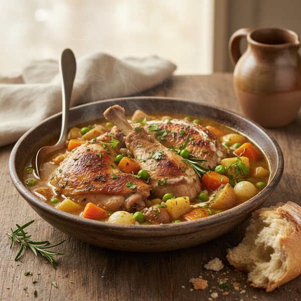 Rustic Herb-Infused Chicken Stew recipe