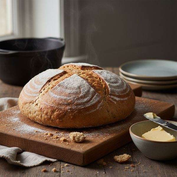 Rustic Irish Buttermilk Soda Bread recipe