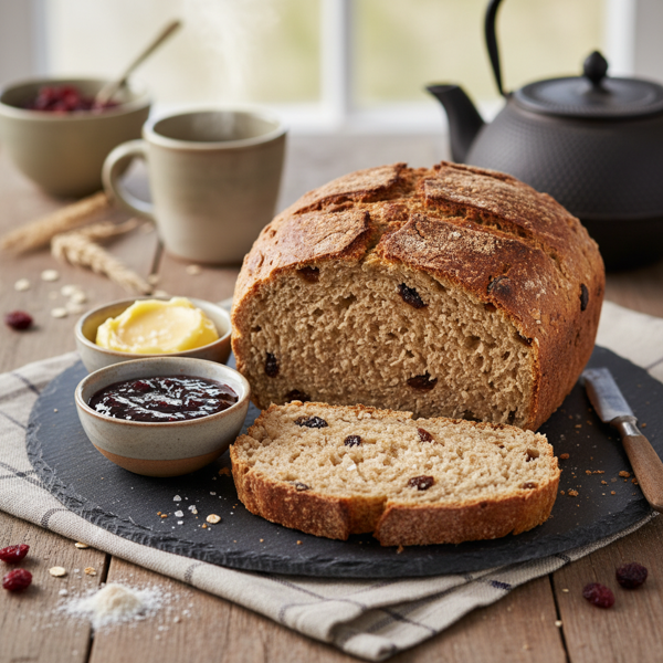 Rustic No-Yeast Irish Brown Bread recipe
