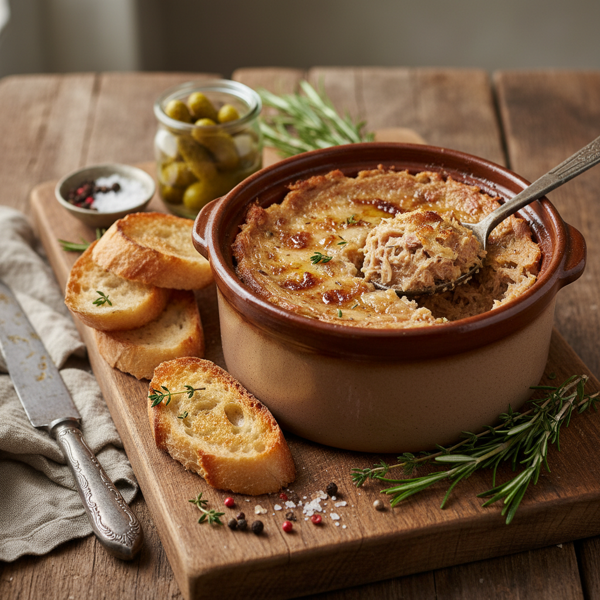 Rustic Pork Rillettes recipe