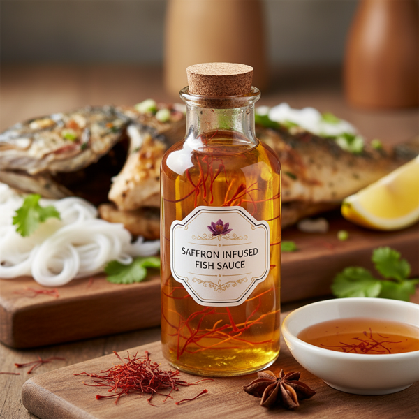 Saffron Infused Fish Sauce recipe