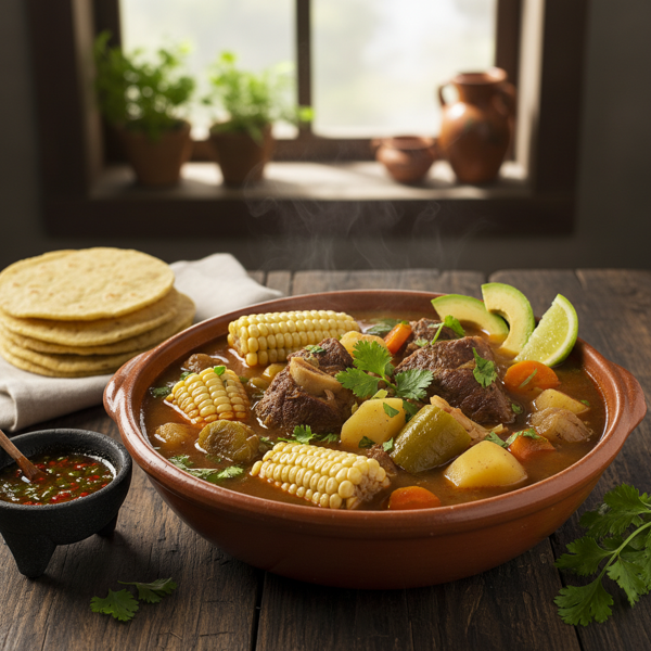 Sancocho Quiteño: Hearty Ecuadorian Beef and Vegetable Soup recipe