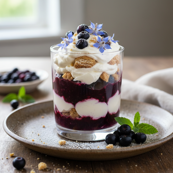 Saskatoon Berry Bliss Delight recipe