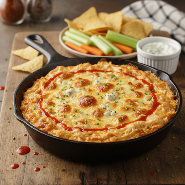 Satisfying Buffalo Chicken Dip Delight recipe