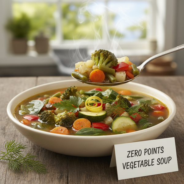 Satisfying Zero Points Vegetable Medley Soup recipe