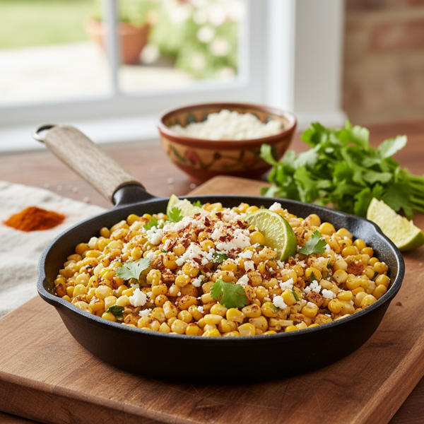 Sautéed Mexican Street Corn Delight recipe