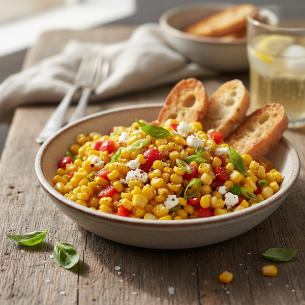 Sautéed Sweet Summer Corn Delight recipe