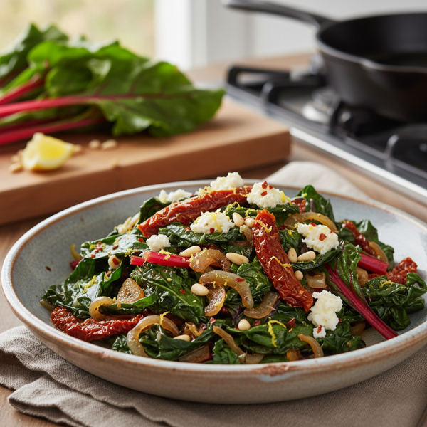 Sautéed Swiss Chard Delight recipe