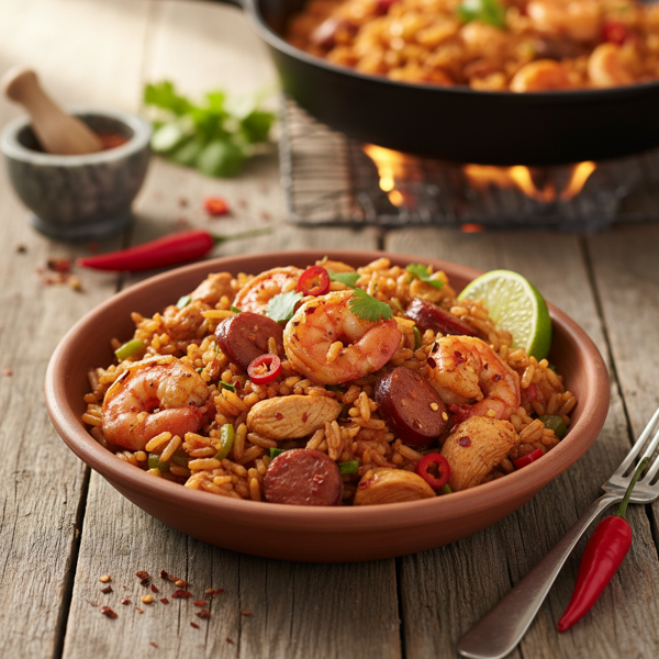 Savannah Spicy Red Rice Delight recipe
