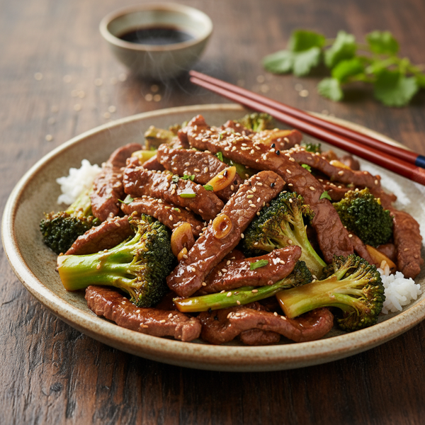 Savorful Stir-Fried Beef and Broccoli recipe