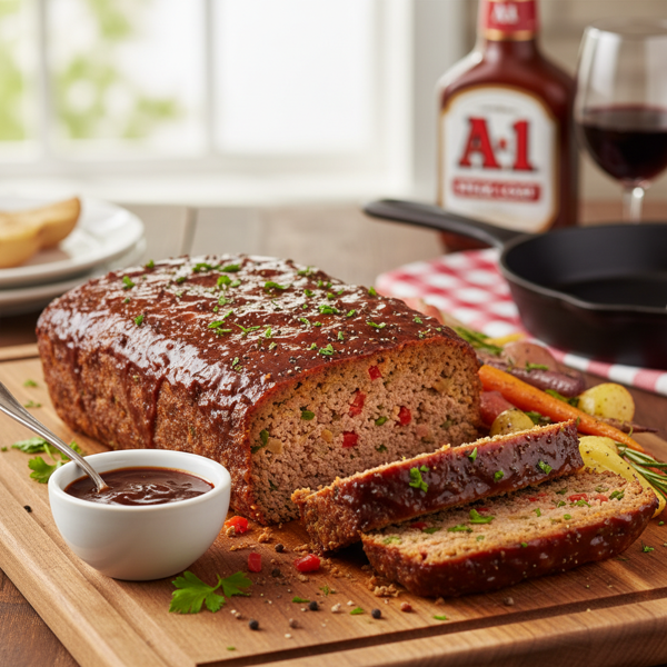Savory A.1 Beef Loaf recipe