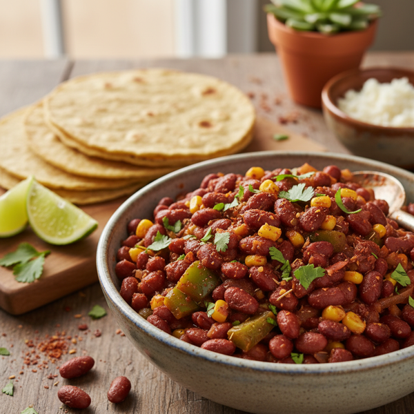 Savory Adzuki Bean Taco Filling recipe